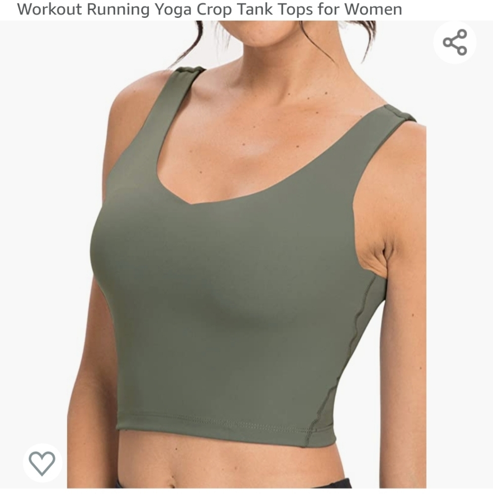 Crop tank top